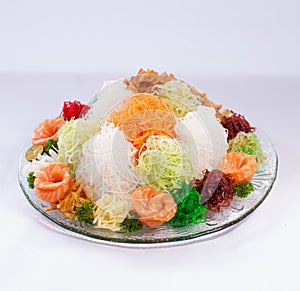 Asian Prosperity Toss, Lohei, Yusheng, yee sang photo